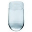 Westinghouse Lighting 8145200 Angelo&reg; Vapor Proof Threaded Neck Shade; 3-1/4 Inch Threaded Clear Glass