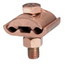 Hubbell Electrical / Burndy GC4C4C Grounding Connector; 2 Cables To 1/4 Inch Thick Bar, High Copper Alloy