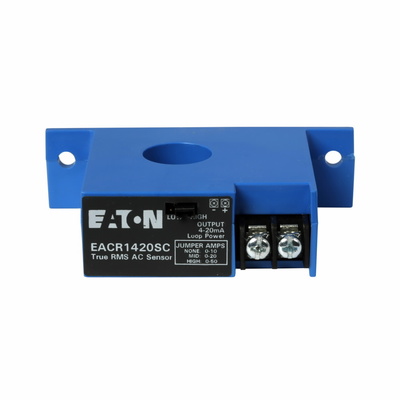 Eaton / Cutler Hammer EACR1420SC Eaton / Cutler Hammer EACR1420SC CurrentWatch&trade; Top Terminal Current Sensor; 24 Volt DC Loop-Powered, Upto 50 Amp