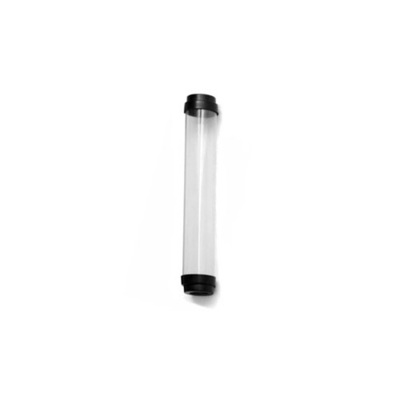Engineered Products 17060 EPCO 17060 Standard Protection Tube Guard with Black End Caps; Unbreakable Lexan Polycarbonate, Clear