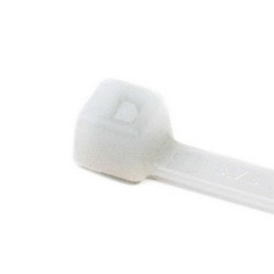 Hellermann Tyton T18R9C2 Hellermann Tyton T18R9C2 Standard Non-Releasable Cable Tie; 4 Inch Length, Polyamide 6.6, Plastic Pawl, Natural, 18 lb Tensile Strength, 100/Bag