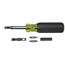 Klein Tools VDV001-081 Punchdown Screwdriver/Nutdriver Multi-Tool; 110/66 Cut Combination Blade, Yellow/Black
