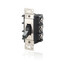 Leviton MS303-DS Leviton MS303-DS Industrial AC Motor Starting Switch; 3-Pole, Manual Toggle Operator, 600 Volt, 30 Amp, Black