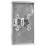 Milbank U7017-DL-TG-LR Ring Meter Socket; 600 Volt AC, 200 Amp Continuous, 1-Phase, 4-Jaw, Surface Mount