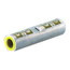 NSI ASC500T Dual Rated Standard Barrel Compression Splice; 500 MCM Aluminum/Copper, Pink